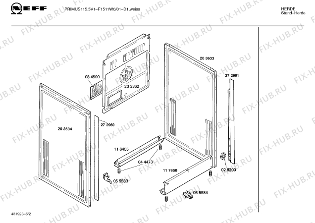 Схема №5 HES502D с изображением Переключатель для плиты (духовки) Bosch 00058564