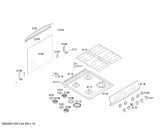 Схема №5 FN122P14SC COCINA COLDEX PREZIOSA  STEEL NG 220V с изображением Дверь для плиты (духовки) Bosch 00668870