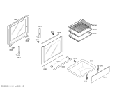 Схема №5 HSN421020S Bosch с изображением Вставка для плиты (духовки) Bosch 00602151