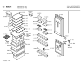 Схема №3 KGS3870IE с изображением Крышка для холодильника Bosch 00263210