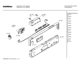 Схема №6 GI230160 с изображением Краткая инструкция для посудомоечной машины Bosch 00592833