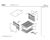 Схема №4 HBN2800GB с изображением Дверь для духового шкафа Bosch 00216755