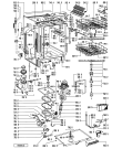 Схема №2 ADP 952 WHM с изображением Обшивка для электропосудомоечной машины Whirlpool 481245379562