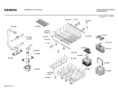 Схема №4 SR56625 с изображением Вкладыш в панель для электропосудомоечной машины Siemens 00350518