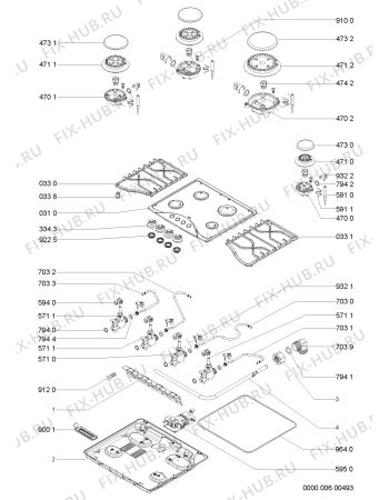 Схема №1 AKL704/WH с изображением Холдер для электропечи Whirlpool 481936069698