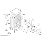 Схема №5 WAE28240 Classixx 6 с изображением Панель управления для стиралки Bosch 00667396