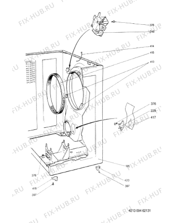 Схема №4 AWG 200 с изображением Декоративная панель для сушильной машины Whirlpool 481245210181