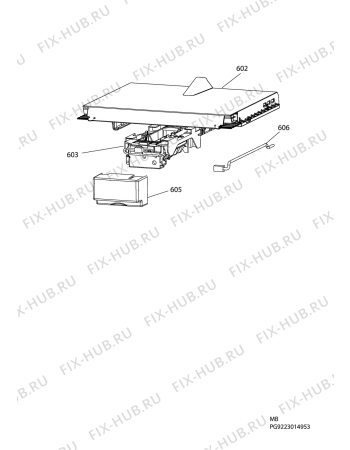 Схема №8 A92860GNX1 с изображением Инструкция по эксплуатации для холодильника Aeg 8558231018