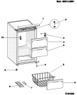 Схема №2 PCV100 (F022361) с изображением Дверь для холодильной камеры Indesit C00064378