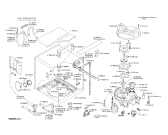 Схема №7 WG685029 с изображением Корпус для посудомойки Bosch 00111333