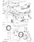 Схема №2 WA Star 74 EX с изображением Модуль (плата) для стиралки Whirlpool 481221470674