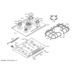 Схема №2 PHL206FAU Bosch с изображением Стеклокерамика для плиты (духовки) Bosch 00471538