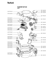 Схема №1 FZ200016/12B с изображением Электропитание для тостера (фритюрницы) Tefal SS-994376