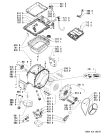 Схема №2 WAE/D 5410 EX с изображением Микромодуль для стиралки Whirlpool 481221470395