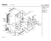 Схема №4 KG36V11IE с изображением Дверь для холодильной камеры Siemens 00208307