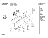 Схема №6 CG330J2 с изображением Передняя панель для посудомойки Bosch 00352364