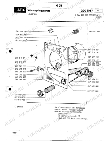 Схема №5 LTH с изображением Микротермостат Aeg 8996470174427