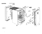 Схема №3 KS2405 с изображением Испаритель для холодильника Siemens 00104418