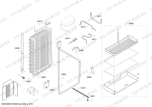 Схема №13 T42BD810NS с изображением Винные аксессуары для посудомойки Bosch 11011824