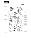 Схема №1 724005 с изображением Нож для электробритвы Calor CS-00091747