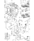 Схема №2 ADG 987 FD с изображением Панель для посудомоечной машины Whirlpool 480140101349