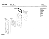 Схема №4 HF051055 с изображением Дверь для микроволновой печи Siemens 00116215