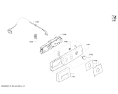 Схема №5 WTE86391SN с изображением Панель управления для электросушки Bosch 00675959