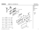 Схема №4 WXL129FEE Siwamat XL 129 Festival с изображением Панель управления для стиралки Siemens 00441184