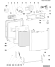 Схема №3 IDL61EU (F030680) с изображением Панель управления для посудомойки Indesit C00099207