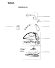 Схема №1 FS2620L0/JH с изображением Ручка для электроутюга Tefal FS-9100022048
