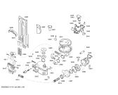 Схема №6 SGU5606EU с изображением Кнопка для электропосудомоечной машины Bosch 00168884