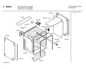 Схема №6 SGI5315EU с изображением Передняя панель для посудомойки Bosch 00350543