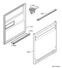 Схема №7 F55310IM0 с изображением Обшивка для посудомоечной машины Aeg 8085600206