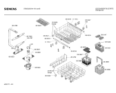Схема №4 SR25225II с изображением Вкладыш в панель для электропосудомоечной машины Siemens 00351118