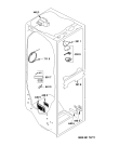 Схема №11 FRAA36AF20/2 с изображением Панель управления для холодильной камеры Whirlpool 481245228791