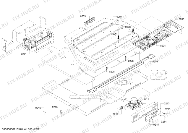 Схема №8 MED301WS Thermador с изображением Крышка для электропечи Bosch 00778199