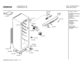Схема №3 KS38K402SD с изображением Передняя панель для холодильной камеры Siemens 00436957