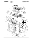 Схема №5 GM254110 с изображением Крепеж для посудомоечной машины Bosch 00158112