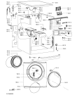 Схема №2 WA Sens XL 54 BW с изображением Обшивка для стиралки Whirlpool 481010459257