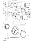 Схема №2 WA Sens XL 52 BW с изображением Декоративная панель для стиралки Whirlpool 481010459256