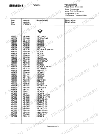 Взрыв-схема телевизора Siemens FM703V4 - Схема узла 06