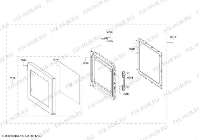 Схема №3 3WGX2539P с изображением Панель для свч печи Bosch 00745177