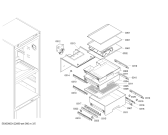 Схема №5 KGF39P98 с изображением Дверь для холодильной камеры Bosch 00681090