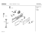 Схема №4 WM20550IN Siemens WM 2020 с изображением Инструкция по эксплуатации для стиралки Siemens 00527487