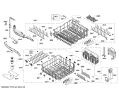 Схема №6 DWHD630IFP с изображением Ручка для посудомойки Bosch 00619104