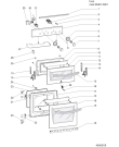 Схема №3 KD3C1AG (F054153) с изображением Обшивка для электропечи Indesit C00266727