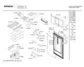 Схема №3 KS36U640 с изображением Дверь для холодильной камеры Siemens 00472138