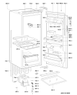 Схема №1 KVI 2950 A++ LH с изображением Контейнер для холодильной камеры Whirlpool 481010513376