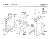 Схема №3 SPU2222SK с изображением Панель для посудомоечной машины Bosch 00119902