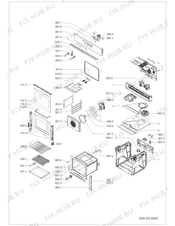 Схема №1 AKZ451NB05 (F091136) с изображением Инструкция по эксплуатации для плиты (духовки) Indesit C00363330